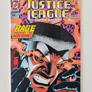 JUSTICE LEAGUE America #88 May 1994 DC Comics Rage Against the Machine! VF/NM